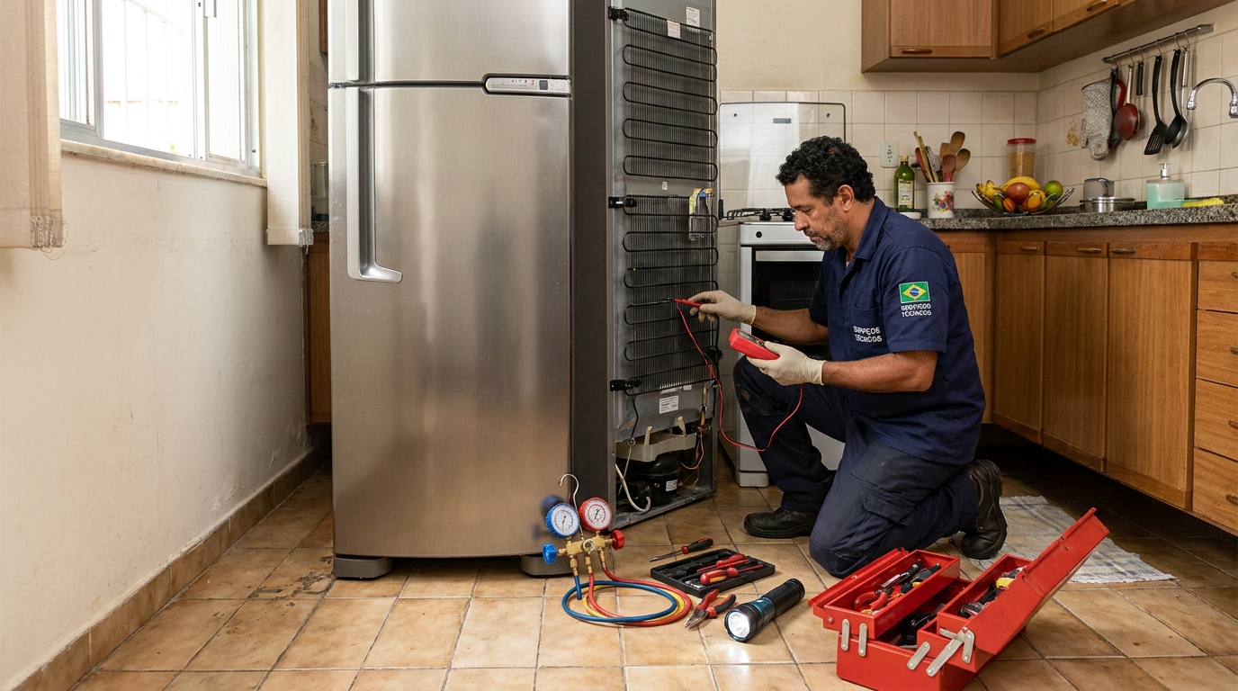 Manutenção na refrigeração em Cascavel-PR